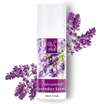 Ina Bulgaria Inaessentials, Naturalny krem do rąk `Lawendowy sekret`