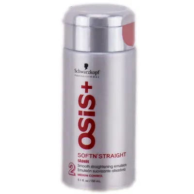 Schwarzkopf Professional Osis +,  Soft`n Straight, Straightening Emulsion (Emulsja wygładzająca do prostowania włosów)