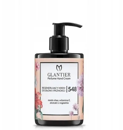 Glantier Perfume Hand Cream 548 (Regenerujący krem do dłoni i paznokci)