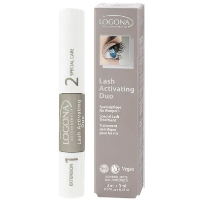 Logona Lash Activating Duo (Serum do rzęs i brwi)