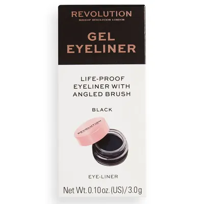 Revolution Beauty (Makeup Revolution) Gel Eyeliner Pot (Żelowy eyeliner z pędzelkiem)