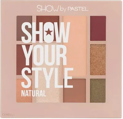 Pastel Show Your Style Natural Eyeshadow Palette (Paleta cieni do powiek)