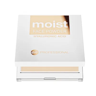 Bell Professional Moist Face Powder (Wegański nawilżający puder prasowany)