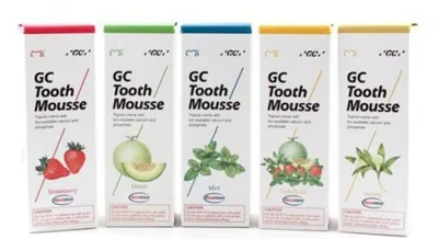 GC Tooth Mousse (Mus do zębów `Płynne szkliwo` (różne rodzaje))