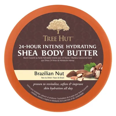 Tree Hut 24 Hour Intense Hydrating Shea Body Butter Brazilian Nut  (Zmiękczająco - nawilżające masło do ciała `Orzech brazylijski`)
