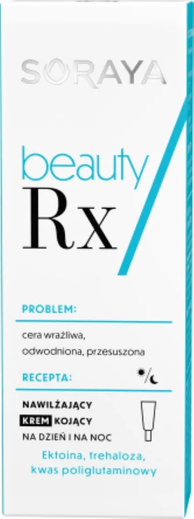 Soraya Beauty Rx, Nawilżający krem kojący na dzień i na noc