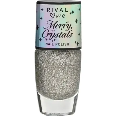 Rival Loves Me Merry Crystals ,Nail Polish (Lakier do paznokci)