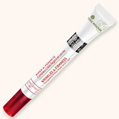 Yves Rocher Serum Vegetal, Rides & Fermeté Combleur Cible Regard et Levres [Targeted Filler Eye and Lips] (Wypełniacz zmarszczek wokół oczu i ust 2 w 1)