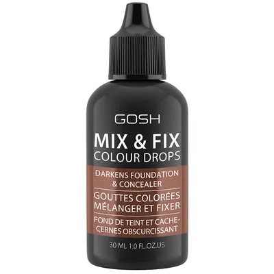 Gosh Mix & Fix, Colour Drops, Darkens Foundation & Concealer (Mixer do przyciemniania podkładu)