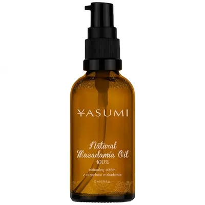 Yasumi Natural Macadamia Oil 100% (Naturalny olejek do ciała)
