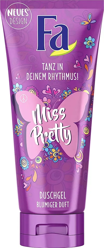 Fa Teens, Miss Pretty Shower Gel Floral Scent (Żel pod prysznic)