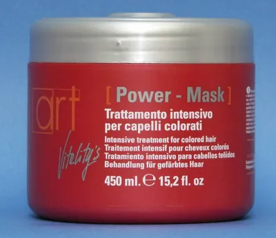 Vitality's Art Power Mask (Intensywna kuracja dla włosów koloryzowanych)