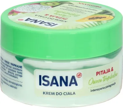 Isana Owoce Tropikalne & Pitaja, Krem do ciała