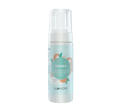 Lullalove Neroli & drzewo herbaciane, Pianka oczyszczająca