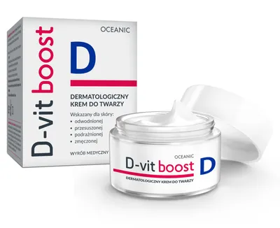 Oceanic D-Vit Boost, Krem dermatologiczny do twarzy