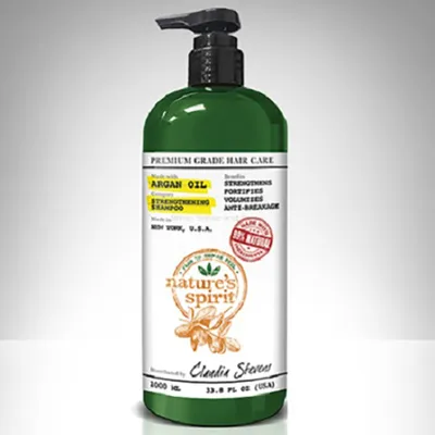 Nature's Spirit Argan Oil Strengthening  Shampoo (Wzmacniający szampon do włosów na bazie olejku arganowego)
