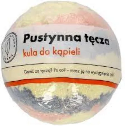 Manufaktura Piękna Kula do kąpieli `Pustynna Tęcza`