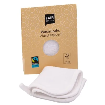 Fair Squared Cotton Washcloths (Bawełniana ściereczka do twarzy)