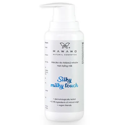 Mawawo Natural Cosmetics Mleczko do stylizacji włosów `Silky Milky Touch`