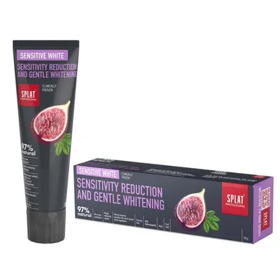 Splat Sensitive White  Sensitivity Reduction and Gentle Whitening Toothpaste (Pasta do zębów `Mniejsza wrażliwość i delikatne wybielanie`)