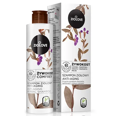 Ziolove Szampon ziołowy anti-aging `Żywokost`