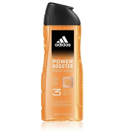 Adidas Power Booster Shower Gel 3 in 1 (Energizujący żel pod prysznic 3 w 1)