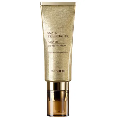 The Saem Snail Essential Ex, Origin BB Cream (Krem BB ze śluzem ślimaka)