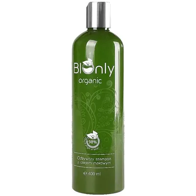 BIOnly Organic, Odżywczy szampon z olejem makowym