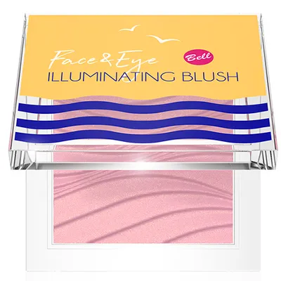 Bell Sun Sea & Ice Cream, Face & Eye Illuminating Blush (Różo-rozświetlacz do twarzy i powiek)