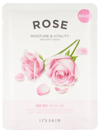 It's Skin The Fresh, Mask Sheet Rose (Maska w płachcie `Róża`)