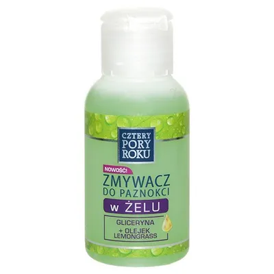 Cztery Pory Roku Zmywacz do paznokci w żelu