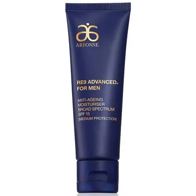 Arbonne RE9 Advanced for Men, Anti-ageing Moistiriser Broad Spectrum SPF15 (Nawilżający krem zwalczający oznaki starzenia)
