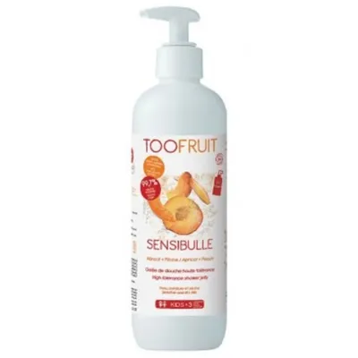 Toofruit Sensibulle, Gelee de Douche Abricot-Peche (Żel pod prysznic dla dzieci `Brzoskwinia`)