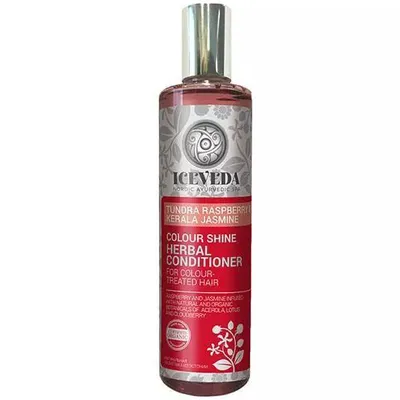 Iceveda Raspberry & Jasmine, Colour Shine Herbal Conditioner (Ziołowy balsam do włosów chroniący kolor)