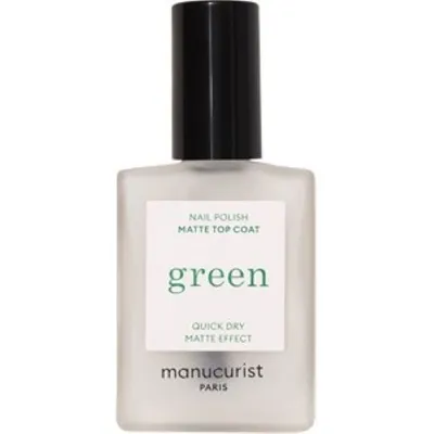 Manucurist Green, Matte Top Coat Nail Polish (Matowy lakier nawierzchniowy)