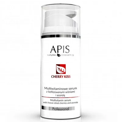 Apis Professional, Cherry Kiss, Multiwitaminowe serum z liofilizowanymi wiśniami i acerolą