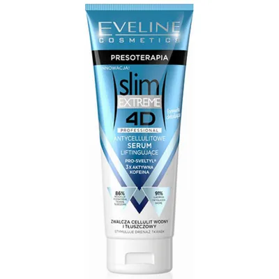 Eveline Cosmetics Slim Extreme 4D Professional, Presetorapia, Antycellulitowe serum liftingujące