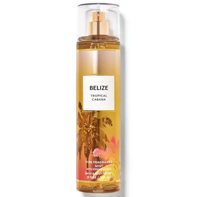 Bath & Body Works Belize, Tropical Cabana Fine Fragrance Mist (Mgiełka zapachowa do ciała)