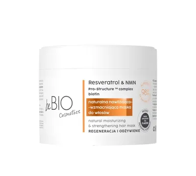 beBIO Longevity, Naturalna maska do włosów `Regeneracja i odżywienie`