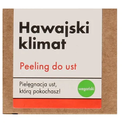 Manufaktura Piękna Peeling do ust `Hawajski klimat `
