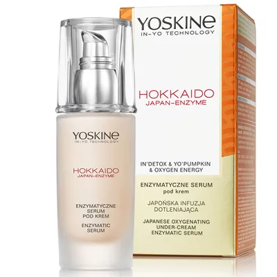Yoskine Hokkaido Japan - Enzyme, Enzymatyczne serum pod krem do twarzy