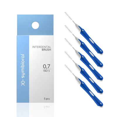 Symbioral Interdental Brush 0,7  ISO 1 (Szczoteczki międzyzębowe)