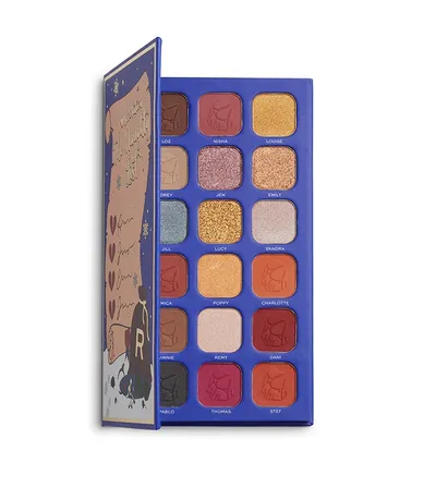 Revolution Beauty (Makeup Revolution) Naughty List, Eyeshadow Palette (Paleta cieni do powiek)