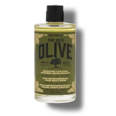 Korres Pure Greek Olive 3in1 Nourishing Oil (Olejek nawilżający)