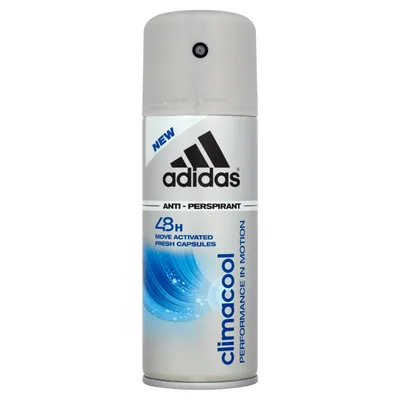 Adidas For Men, Climacool, Anti-perspirant 48 h (Antyperspirant w sprayu dla mężczyzn)