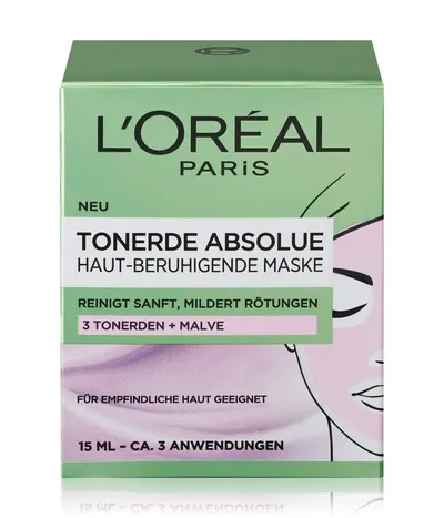 L'Oreal Paris Tonerde Absolue Haut-beruhigende Maske (Kojąca maska do twarzy)