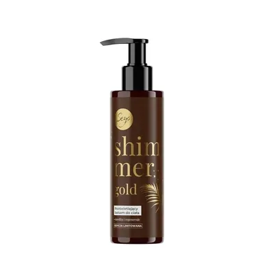Seyo Shimmer Gold, Rozświetlający balsam do ciała