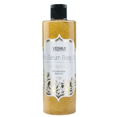 Vedara Bio serum w olejku do ciała z 24-karatowym złotem