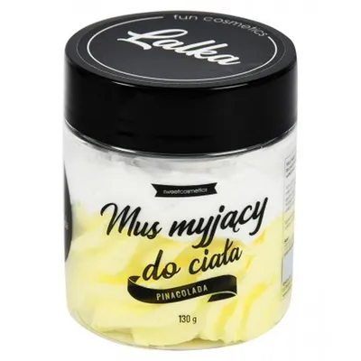 LaLka Fun Cosmetics, Mus myjący do ciała `Pinacolada`
