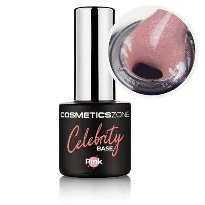 Cosmetics Zone Celebrity Base (Baza hybrydowa budująca z drobinkami)